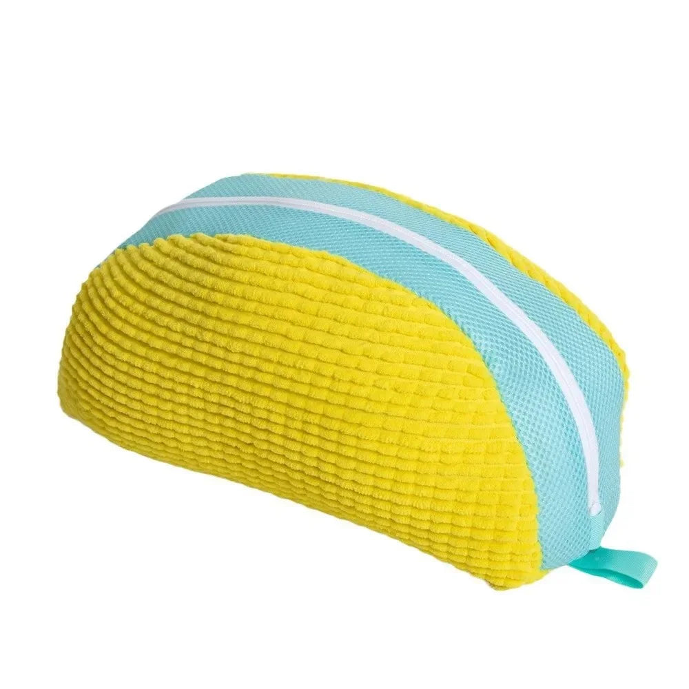 Versatile shoe washing machine bag including brush. Prime Pick