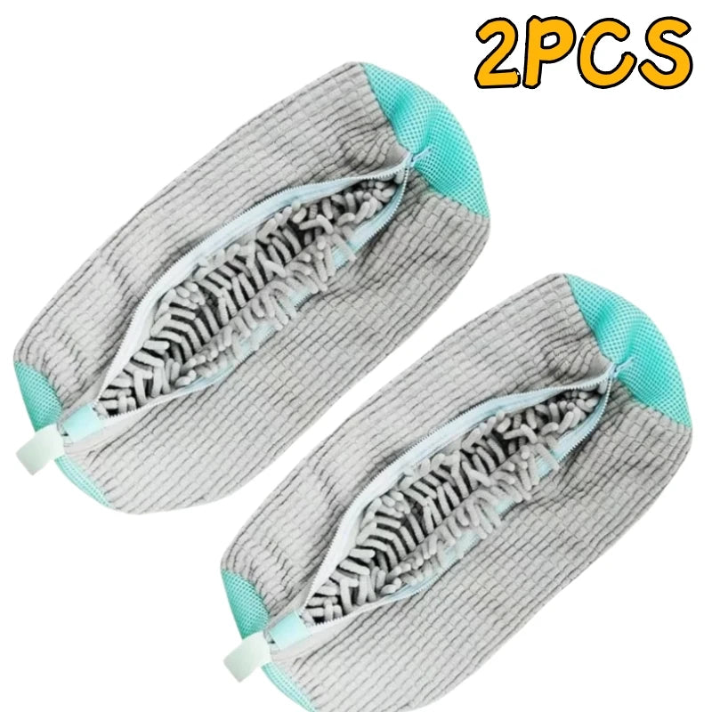Effective shoe cleaning bag with soft brush included. Prime Pick